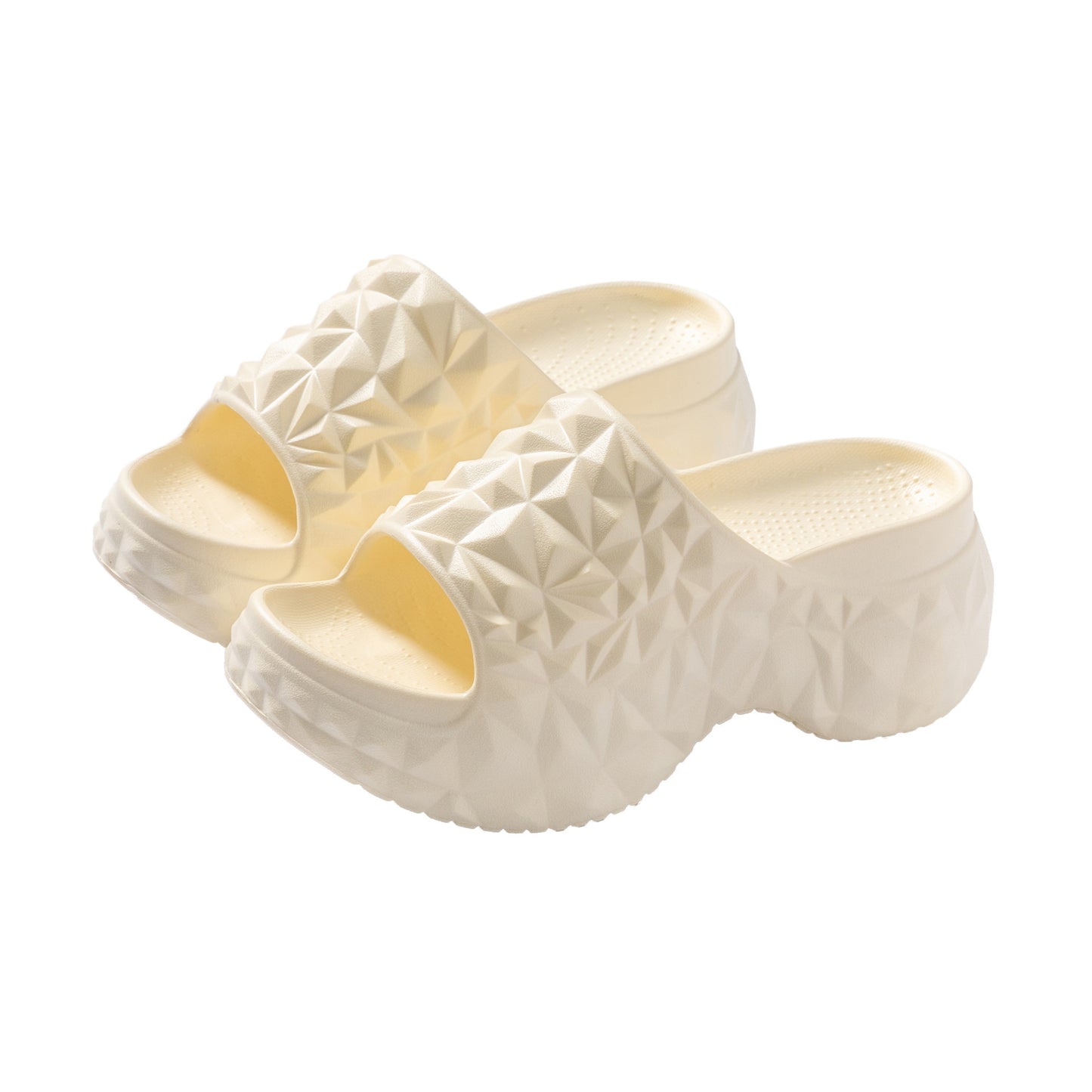 High Heel Eva Slippers Thick Sole Increased Wear-resistant Breathable