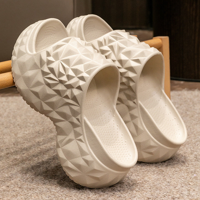 High Heel Eva Slippers Thick Sole Increased Wear-resistant Breathable